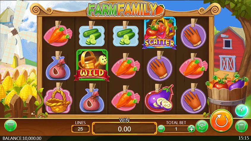 «Farm Family» — игровые автоматы демо версии в казино Вулкан